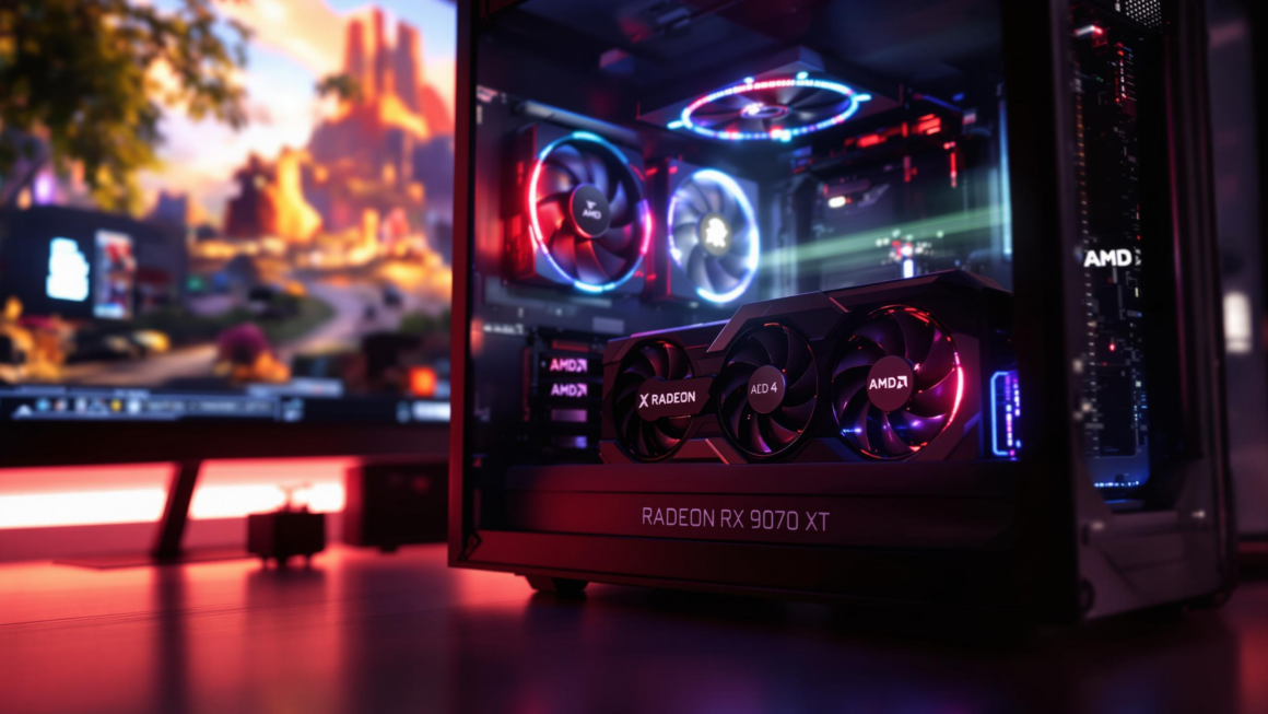 Графические карты AMD для игр: Radeon RX 9070 и RX 9070 XT